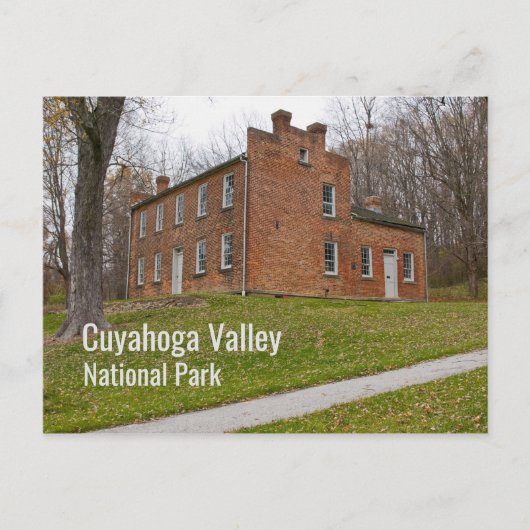 Frazee House, Cuyahoga Valley National Park, Ohio Briefkaart (Voorkant)