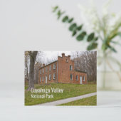 Frazee House, Cuyahoga Valley National Park, Ohio Briefkaart (Staand voorkant)