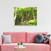Frazier Discovery Trail in Shenandoah-fotografie Canvas Afdruk (Insitu (Woonkamer))