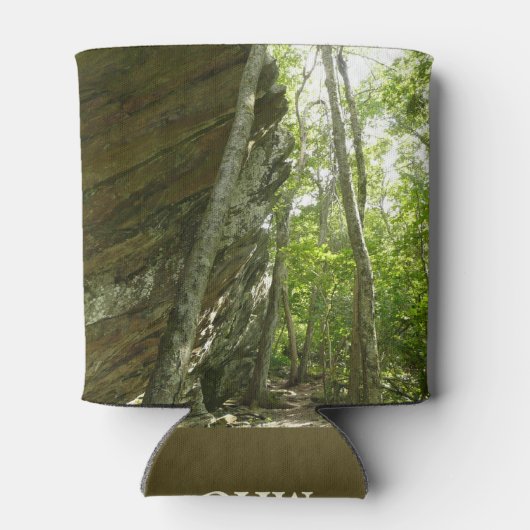 Frazier Rock Wall in Shenandoah National Park Blikjeskoeler (Achterkant)