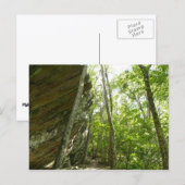 Frazier-rotswand in Shenandoah National Park Briefkaart (Voorkant / Achterkant)