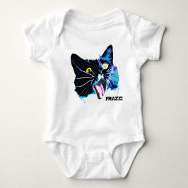 FRAZZ. Cat Baby Creeper Romper
