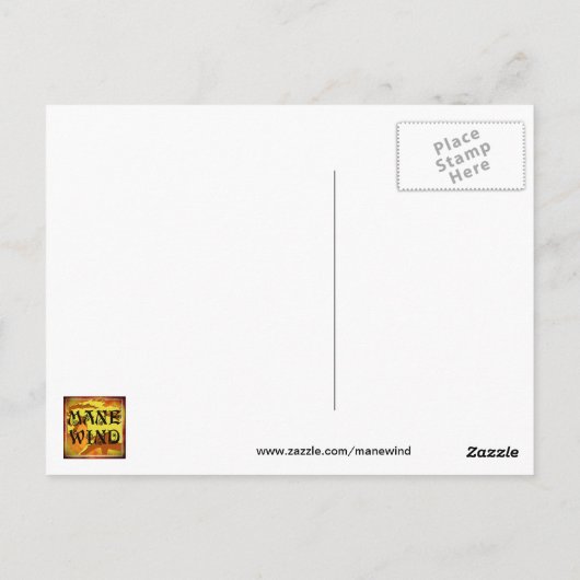 FRAZZLE MONOGRAM P BRIEFKAART (Achterkant)