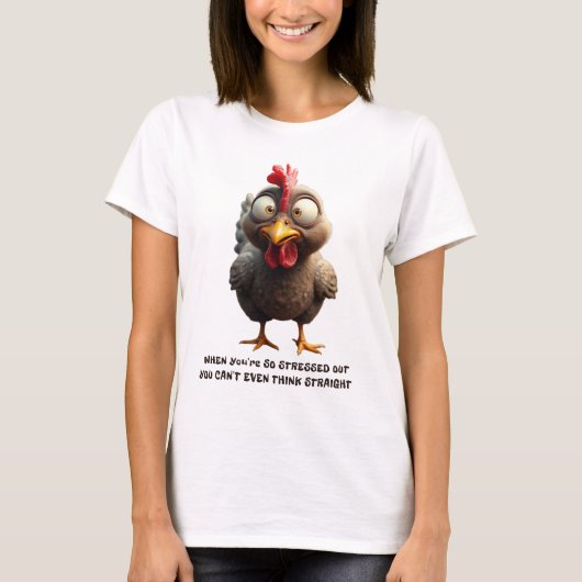 frazzled chicken t-shirt (Voorkant)