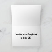 FRAZZLED EN BEZORGD KAART (Binnen)