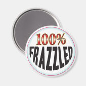 Frazzled Label Magneet (Voorkant / Achterkant)