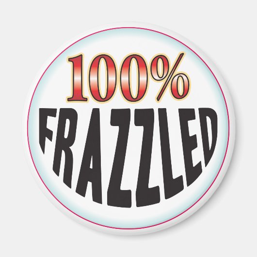 Frazzled Label Magneet (Voorkant)