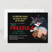 Frazzula! Een Briefkaart van een monsterkat (Voorkant / Achterkant)