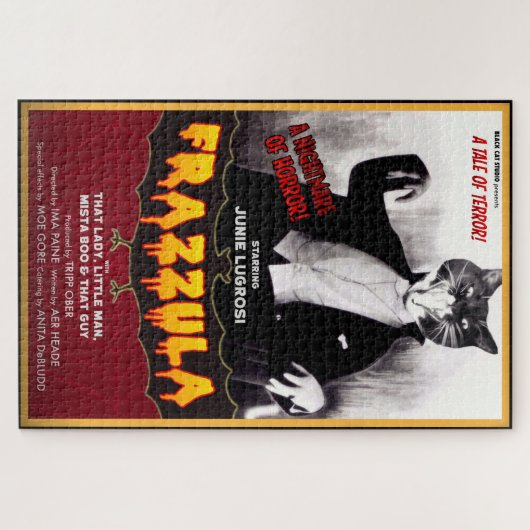 Frazzula Monster Cat Puzzle Legpuzzel (Horizontaal)