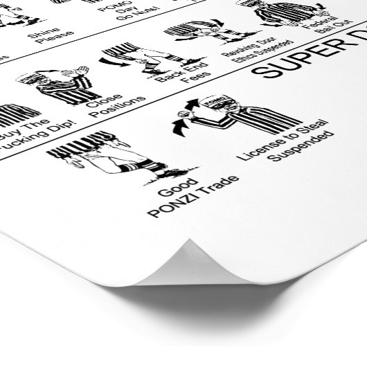 FRB-handsignalen voor de Superdole Poster (Hoek)