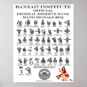 FRB-handsignalen voor de Superdole Poster (Voorkant)
