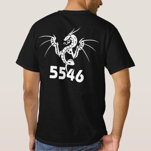  FRC Team 5546 T-shirt - zwart (Achterkant)