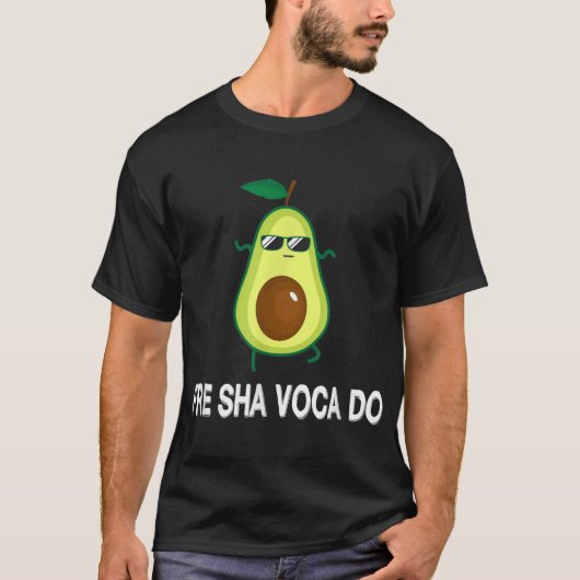 Fre Shavacado Fresh Avocado Funny Meme T-shirt (Voorkant)