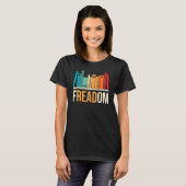 Freadom Anti Ban Books Freedom To Read Book Readi T-shirt (Voorkant volledig)