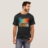 Freadom Anti Ban Books Freedom To Read Book Readi T-shirt (Voorkant volledig)