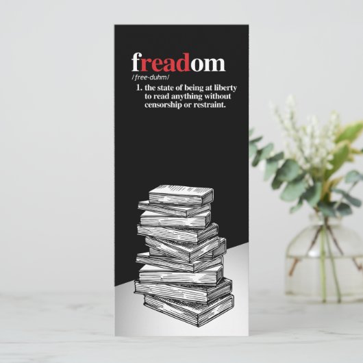 Freadom Definitie Bladwijzer Save The Date (Staand voorkant)