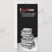 Freadom Definitie Bladwijzer Save The Date (Voorkant)
