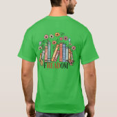 FREADOM "Freedom to Read" Uniseks T-shirt (Achterkant)