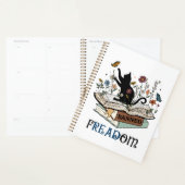 FREADOM - Katten & Boeken - ik las verboden boeken Planner (Display)