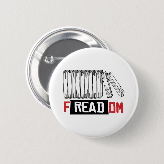 FREADOM RONDE BUTTON 5,7 CM (Voorkant /achterkant)