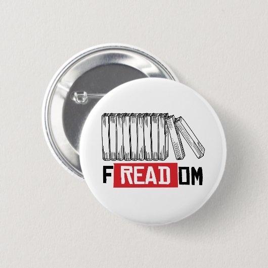 FREADOM RONDE BUTTON 5,7 CM (Voorkant /achterkant)
