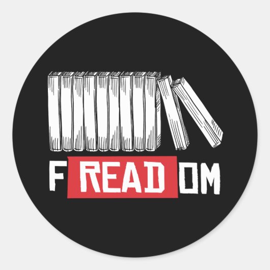 FREADOM RONDE STICKER (Voorkant)