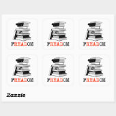 FREADOM VIERKANTE STICKER (Vel)