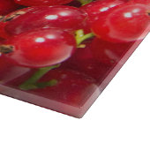Freah-fruitkookfoto met aanpasbare tekst snijplank (Hoek)