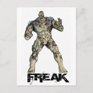 Freak-Briefkaart Briefkaart