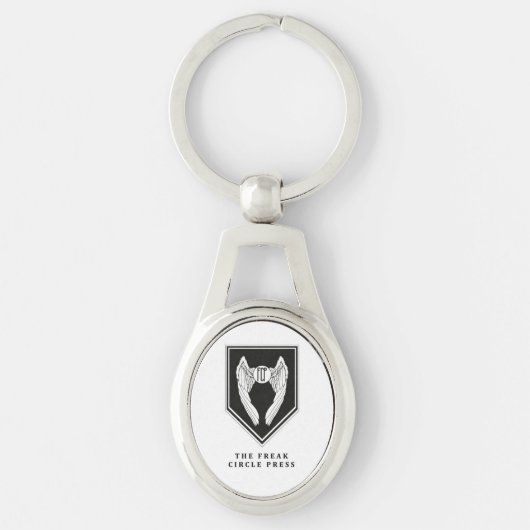 Freak Circle Press Key Ring Sleutelhanger (Voorkant)