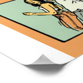 Freak Dance niet toegestaan Poster (Hoek)