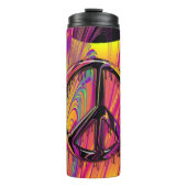 Freak Flag Psychedelic Hippy Couture Thermosbeker (Voorkant)