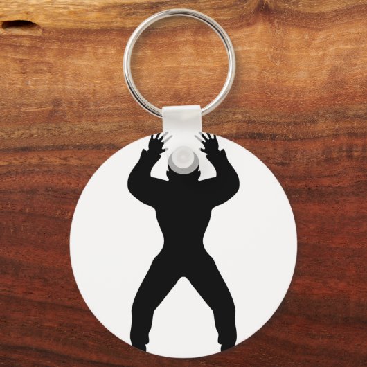 freak-handbalpictogram sleutelhanger (Voorkant)