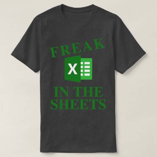 Freak in de lakens 7 t-shirt (Design voorkant)