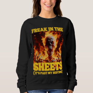 Freak in de lakens Grappig Cringe Hard Skeleton Me Trui