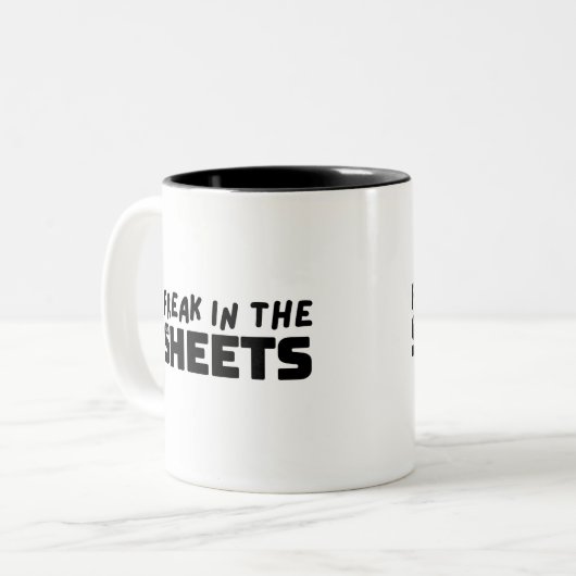 Freak in de mok van de spreadsheets van Two-Tone k (Voorkant links)