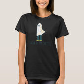 FREAK IN DE SHEETS Ghost Costume Halloween Meme T-shirt (Voorkant)