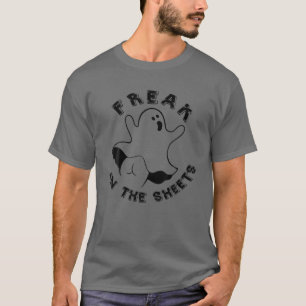 Freak in de vellen Funny Halloween Boo Ghost T-shirt