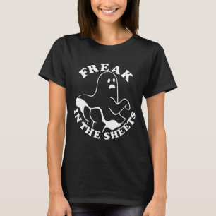 Freak in de vellen Funny Halloween Ghost Spirit  T-shirt