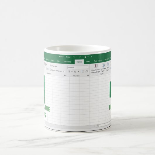 Freak in de vellen koffiemok (Center)