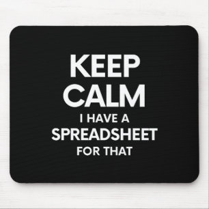 Freak in de vellen - Spreadsheets in Microsoft Exc Muismat