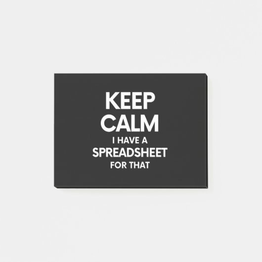 Freak in de vellen - Spreadsheets in Microsoft Exc Post-it® Notes (Voorkant)