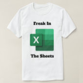 Freak in de vellen T-shirt (Design voorkant)