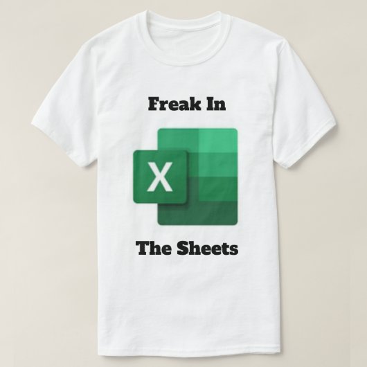 Freak in de vellen T-shirt (Design voorkant)