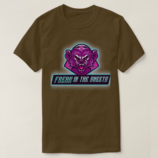 freak in de vellen t-shirt (Design voorkant)
