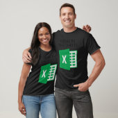 Freak in Excel Sheets Halloween T-shirt (Unisex)