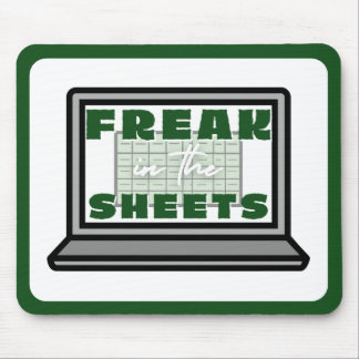 Freak in spreadsheets muismat