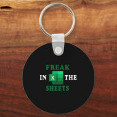 Freak In The Sheets, Accountant Funny Spreadsheet  Sleutelhanger (Voorkant)