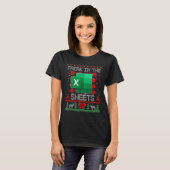 Freak In The Sheets Excel-spreadsheet lelijke kers T-shirt (Voorkant volledig)