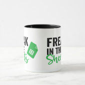 Freak in The Sheets Funny Acoountant Coffee Mug Mok (Midden)